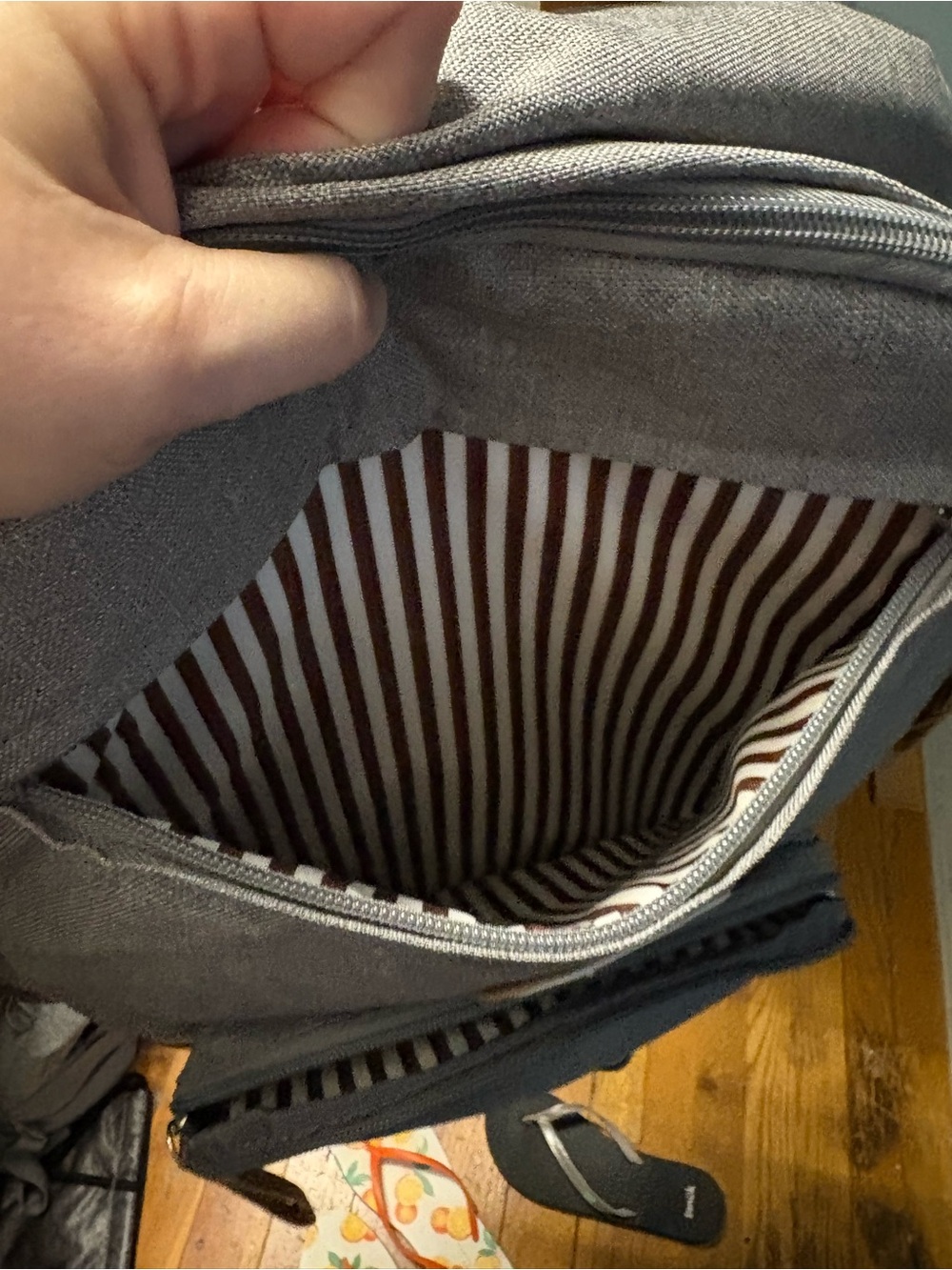 Parker Baby birch bag mini diaper backpack - never used! - Picture 5 of 9